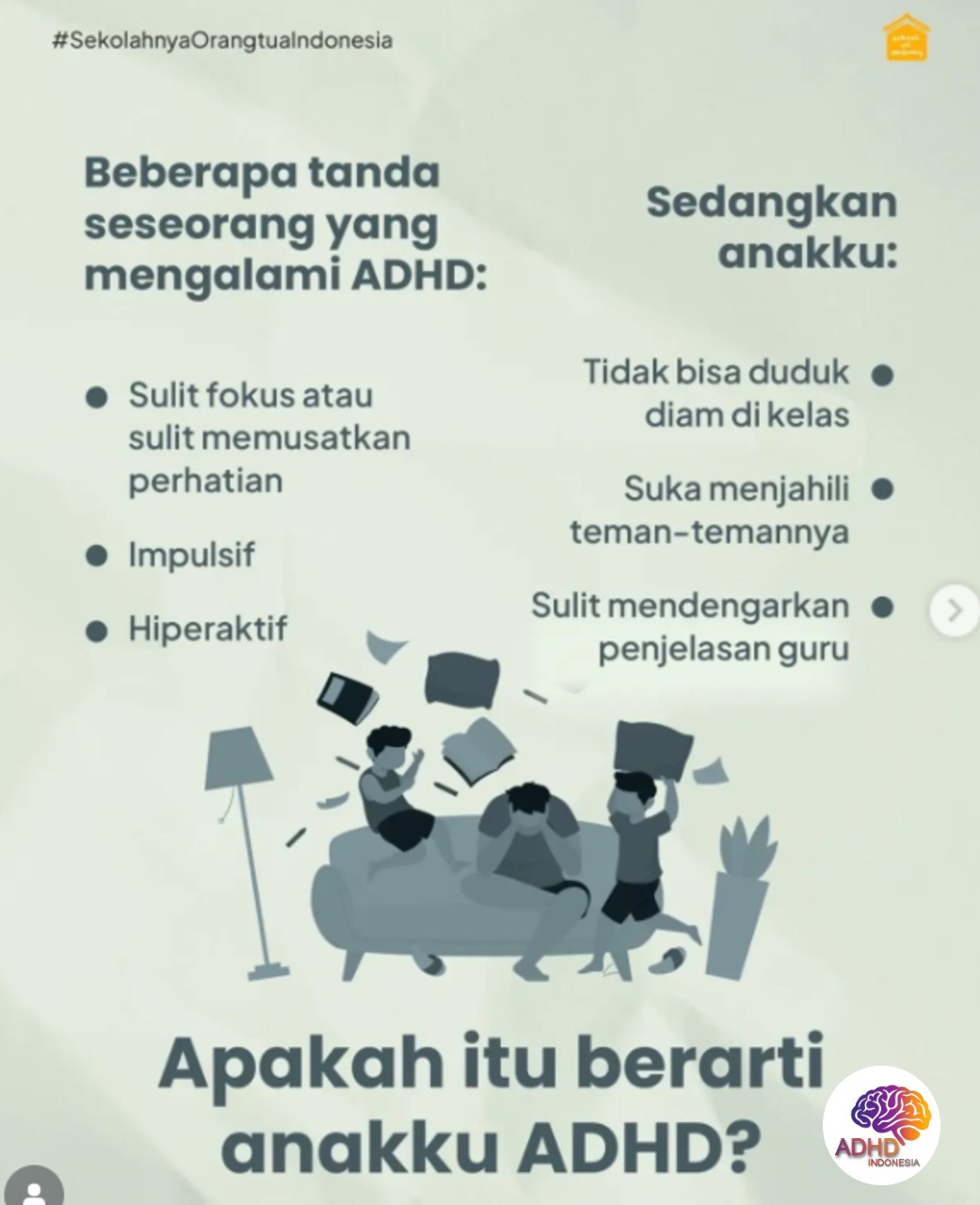 Ciri dan Gejala ADHD pada Anak Usia Dini di Kabupaten Lamandau