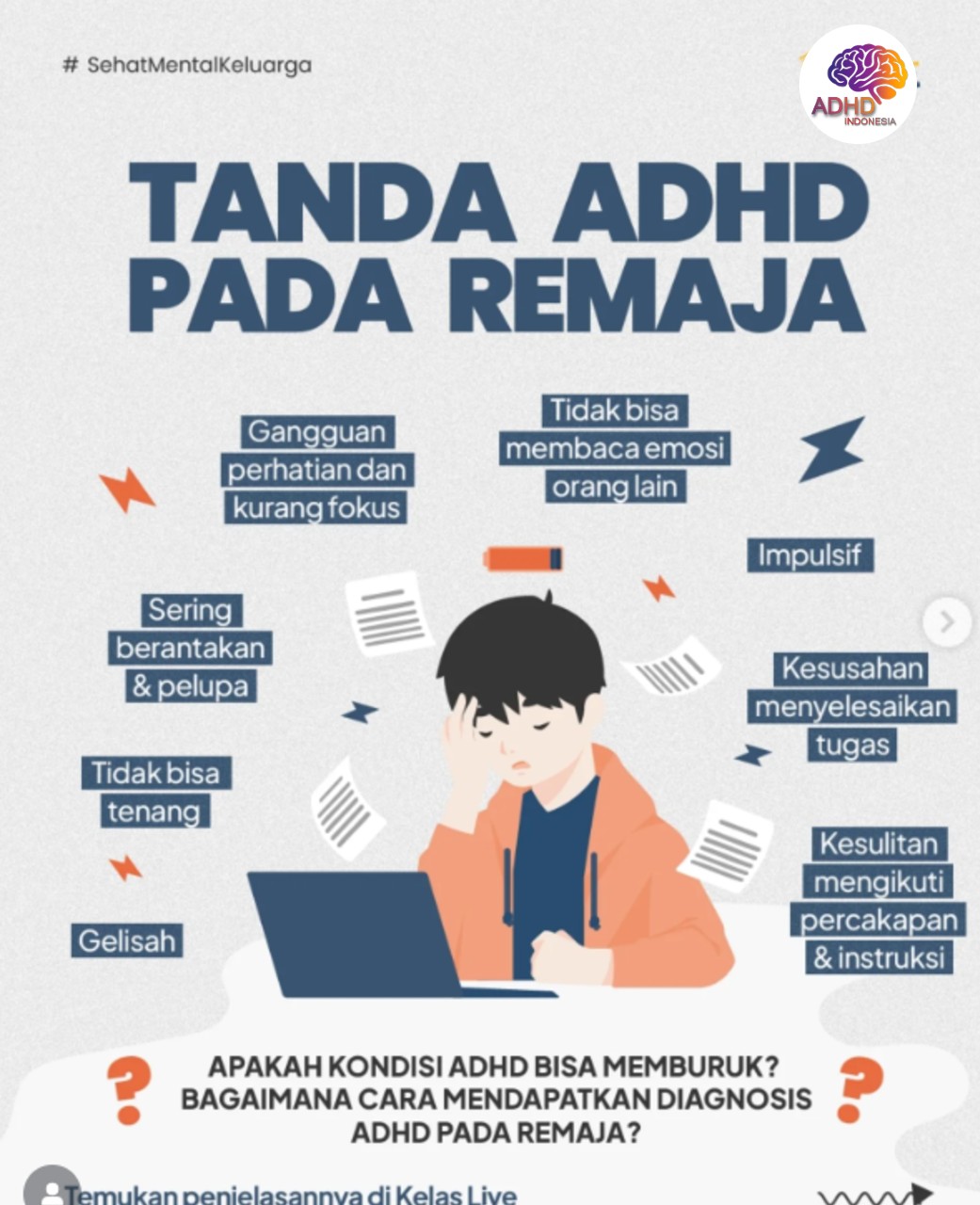 Screening ADHD Non-Diagnostik: Edukasi Awal bagi Orang Tua di Kabupaten Lamandau